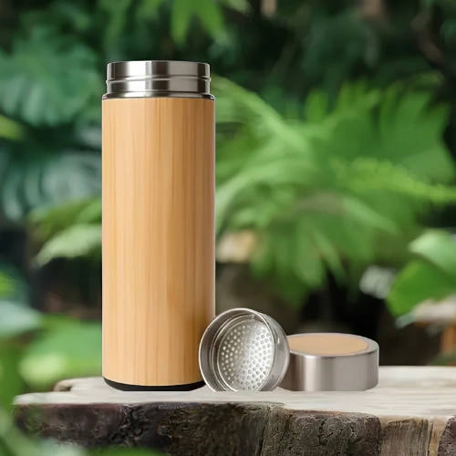 Bamboo Flask